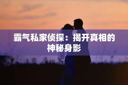 霸气私家侦探：揭开真相的神秘身影