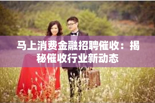 马上消费金融招聘催收：揭秘催收行业新动态