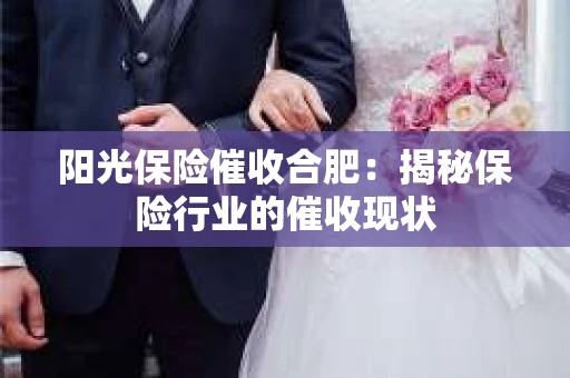阳光保险催收合肥：揭秘保险行业的催收现状