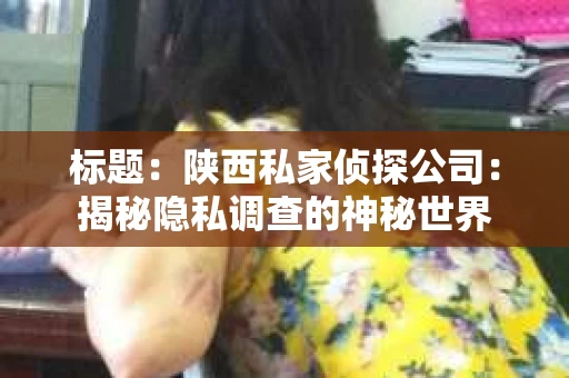 标题：陕西私家侦探公司：揭秘隐私调查的神秘世界