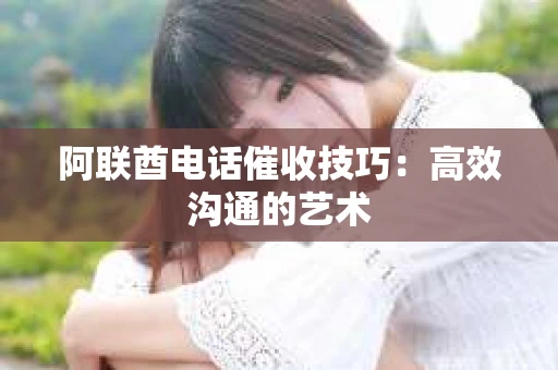 阿联酋电话催收技巧：高效沟通的艺术