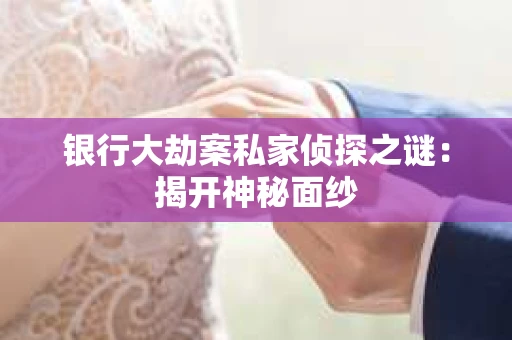 银行大劫案私家侦探之谜：揭开神秘面纱