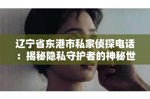 辽宁省东港市私家侦探电话：揭秘隐私守护者的神秘世界