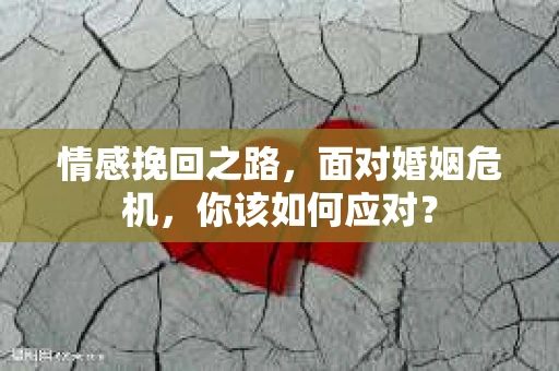 情感挽回之路，面对婚姻危机，你该如何应对？