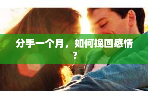 分手一个月,如何挽回感情? 分手一个月,如何挽回感情?