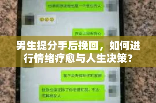男生提分手后挽回,如何进行情绪疗愈与人生决策? 男生提分手后挽回,如何进行情绪疗愈与人生决策?