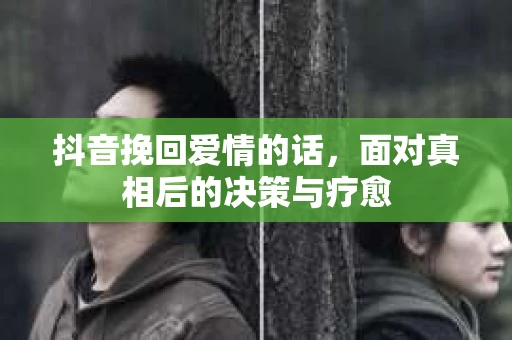 抖音挽回爱情的话，面对真相后的决策与疗愈