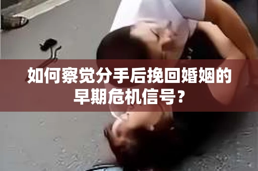 如何察觉分手后挽回婚姻的早期危机信号？